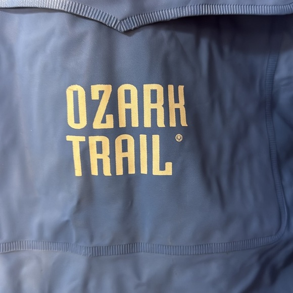 Ozark Trail Hooded Rain Suit 2pc Jacket & Pants Women’s Large Blue 100% PVC - Picture 6 of 10